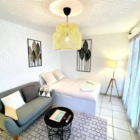 아파트 Sobnb-alpes 5-studio Coeur D'annemasse Avec Parking