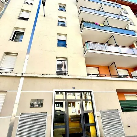 Sobnb-alpes 5-studio Coeur D'annemasse Avec Parking 아파트 안마스